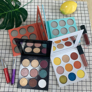 Custom alta tavolozza di ombretti a pigmenti cosmetici <span class=keywords><strong>per</strong></span> il trucco con finitura Shimmer Vendor Private Label <span class=keywords><strong>per</strong></span> tonalità di pelle chiara e scura - Product Image 2