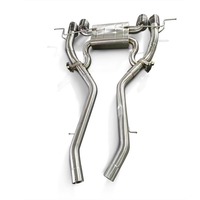 Ss304 Section d'échappement arrière avec valve, échappement Cat-back pour BMW M2 M2C G87 3.0T 2019-2023, échappement Cat-back avec valve, échappement en gros