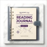 Cuaderno de Viaje con Cubierta de PVC Personalizada, Diario de Lectura Transparente, Cuaderno de Estudiante