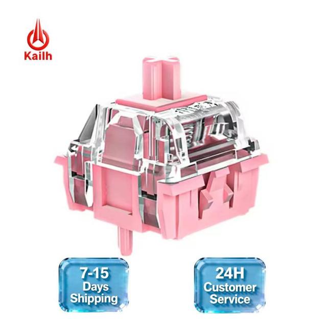 Kailh Lychee Magnetic Switch with Zero Stem Wobble Design, Magnetic Trigger Shaft for Global Gaming Peripheral Wholesaler Supply