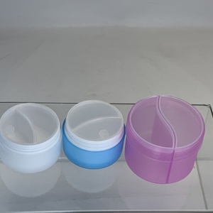 Empty 150g*2 New Design Dual Chamber 300ml Plastic Empty Cosmetic Jar <strong>Container</strong> <strong>Double</strong> Chamber <strong>Beauty</strong> Cream <strong>Container</strong> - Product Image 6