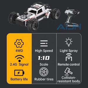 AiJH 25 KM/H Voiture télécommandée à grande vitesse tout terrain hors route avec camion de pulvérisation Voiture RC pour garçons et adultes - Product Image 3