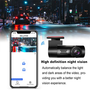Nhà Máy Giá Video Recorder Mini Wifi Dash Cam 1080P <span class=keywords><strong>app</strong></span> điều khiển Bảng điều khiển máy ảnh màn hình Car DVR Wifi Dash Cam xe hộp đen - Product Image 3