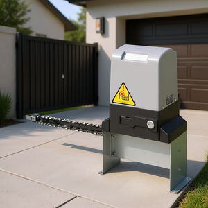 Abridor de Puerta Corredera Eléctrico de 1200W y 5732Lbs con Accionamiento por Cadena y Sensor Infrarrojo para Uso Exterior - Product Image 2