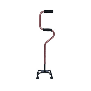 Four-Legged <b>Walking</b> <b>Stick</b> Aluminum Alloy Lightweight Non-Slip Anti-Fall Elderly Mobility Aid Rehabilitation Support - Product Image 1