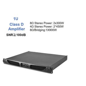 Amplificateur de puissance à 4 canaux doté d'une configuration simple et d'une sortie équilibrée convenant au cinéma maison et aux petites configurations - Product Image 2