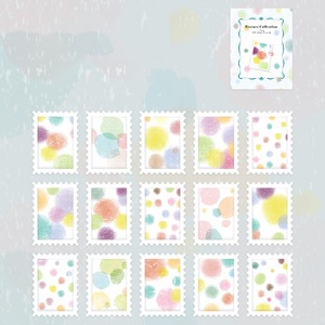 30pcs Decorative Sticker Sheet Square Die-Cut <b>Paper</b> Stickers Self-Adhesive Matte Varnishing Geometric <b>Pattern</b> Home Decoration - Product Image 6