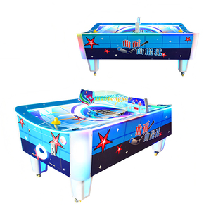 Máy trò chơi điện tử vận hành bằng tiền xu, giá xuất xưởng, trò chơi trong nhà, bàn chơi khúc côn cầu trên không, trò chơi bóng Xiaotongyao Q44, bảo hành 1 năm, 110V/220V, 2 người chơi - Product Image 4