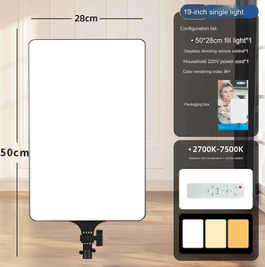 Kit d'éclairage à écran plat LED 16 pouces 19 pouces 24 pouces avec trépied réglable, à intensité variable pour YouTube, <span class=keywords><strong>Tiktok</strong></span> - Product Image 3