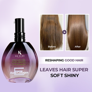 Shampooing et revitalisant de qualité supérieure pour les soins capillaires, traitement à la vitamine E et au collagène, nettoyage et hydratation pour les cheveux abîmés - Product Image 6