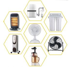 <span class=keywords><strong>Radiateur</strong></span> électrique à convection au sol à chauffage rapide, minuterie 24h, ventilation, verre en forme de X, taille portable, <span class=keywords><strong>1500W</strong></span>, A++ énergie - Product Image 4