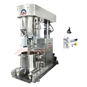 Silicone Sealant Production Line 30-500L Vacuum Double Planetary Mixer Machine