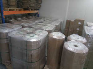 Chéo dệt Polyester <span class=keywords><strong>Filament</strong></span> đóng đai băng một mặt cao su dính gia cố Băng đóng gói cho carton niêm phong - Product Image 4