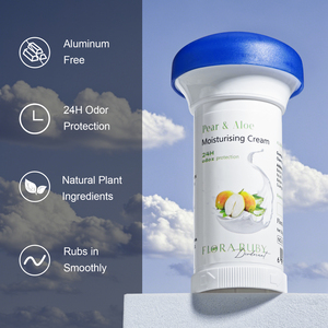 Crema desodorante hidratante 72H, bálsamo en crema de fragancia y fresco para todo el cuerpo, desodorante en crema de alta calidad para mujer - Product Image 3