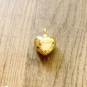 Corazón de cristal, cremación para cenizas, joyería, urna, recuerdo de acero inoxidable, urna conmemorativa, colgante, collar de corazón, amuletos funerarios, medallón - Product Image 2