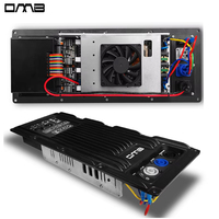 Module d'amplificateur de puissance en métal de classe D PFA3K4+CQ390 à 3 canaux 1000 Watts pour subwoofer avec contrôle de gain en phase de production