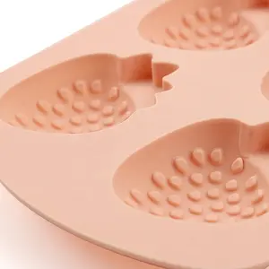 Mới Cấp Thực Phẩm Silicone Khuôn Mẫu Cho Tự Làm Kẹo Sô Cô La Bánh Cookie Gummy Trái Cây Hình Dạng Dâu Tây Ice Khuôn Mẫu