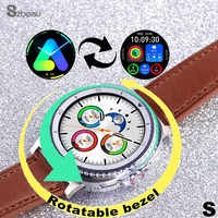 Nuevo Reloj Inteligente SK46, Resistente al Agua IP68, Navegación GPS, Monitor de Sueño, Pantalla AMOLED HD de 1.32 Pulgadas, Llamadas por Bluetooth, Brújula, Unisex