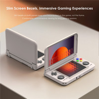 Console de jeu portable Retroid Pocket Duo Lite avec écran TFT HD de 5,5''+4,2'', RP Duo Lite Android 15, 4+64 Go
