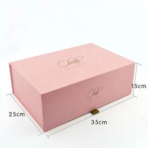 Cajas de Regalo con tapa magnética, cartón personalizado de 1200gsm, UV <span class=keywords><strong>HS</strong></span>, plegable, barato, grande, decorativo, para ropa - Product Image 2