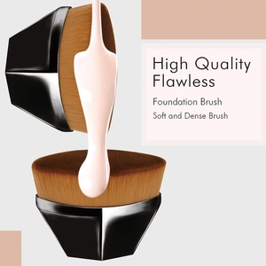 Brocha de Maquillaje Kabuki Plana para Base de Maquillaje, 55 <span class=keywords><strong>Magic</strong></span>, Ideal para BB Cream, Venta Caliente - Product Image 5