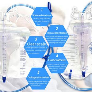 Sac urinoir Portable 2000 Ml, produits d'urologie et de <span class=keywords><strong>pharmacie</strong></span>, prix d'usine en chine - Product Image 5