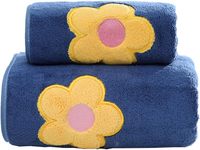 27.6*55.1 pouces Coral Velvet Towels Serviette de bain absorbante et moelleuse à fleurs