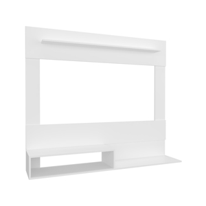 Floating Entertainment Center For <b>Tv</b> Up To 55 Inches With One Shelf And Two Storage Spaces - Product Image 4