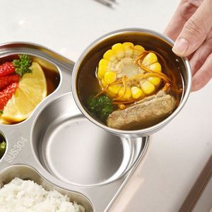 304 Stainless Steel Insulated <b>Lunch</b> <b>Box</b> 4 <b>Compartments</b> with Soup Bowl for Office Workers Bento <b>Lunch</b> <b>Box</b> - Product Image 4