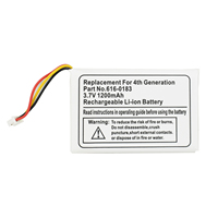 Batería de Repuesto de 1200mAh 616-0206 616-0183 para iPod Classic 4ª Generación Photo U2 A1059
