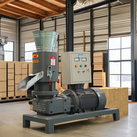 Machine à granulés de bois à prix d'usine, machine à granulés d'aliments pour animaux, moulin à granulés à matrice annulaire
