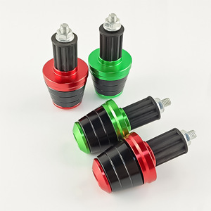 Embout de guidon de moto Qiangye 6 en 1 noir, rouge, vert, capuchon décoratif pour accessoire de modification de moto tout-terrain - Product Image 3
