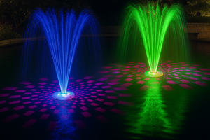 <b>The</b> 6W fountain light offers enhanced brightness and improved <b>illumination</b> for medium size water features and fountains - Product Image 5