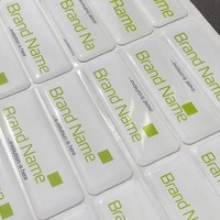 Pegatinas Epoxi Personalizadas, Calcomanías Brillantes 3D para Manualidades con Resina