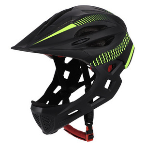 Casco integral para niños para bicicleta de equilibrio, minibicicleta de estilo libre con más de 26 ventilaciones, diseño transpirable, visera única para ciclismo - Product Image 5