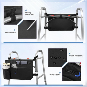 กระเป๋าใส่อุปกรณ์ช่วยเดิน DURAPOWER ขนาด 42x6x26 ซม. ลายผีเสื้อ พร้อมช่องซิป สำหรับอุปกรณ์เสริมรถช่วยเดินผู้สูงอายุ - Product Image 5