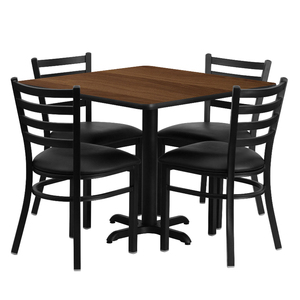 Juego de Comedor Moderno y Confortable, Mesa de Comedor de Metal de Diseño Moderno con Muebles de Metal para Restaurante en Venta - Product Image 2