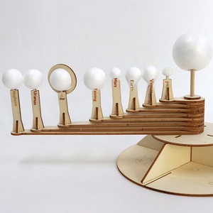 Kit de Ciencia <span class=keywords><strong>y</strong></span> Manualidades STEAM para Niños de <span class=keywords><strong>Primaria</strong></span>: Modelo de Madera DIY del Sistema Solar con los Ocho Planetas Principales - Product Image 2