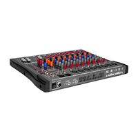 Console de mixage audio professionnelle 8 canaux CT avec 16 effets DSP, équipement audio, contrôleur DJ/console de mixage pour scène DJ en extérieur