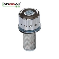 Nouveau filtre purificateur d'air DFFILTRI QUQ2-10X2.5 pour accessoires hydrauliques, avec couvercle et aérateur de réservoir d'huile