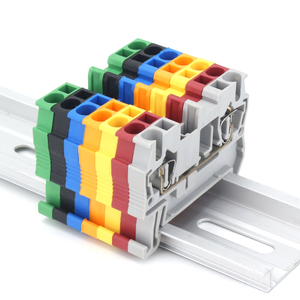 St 2.5 Mùa Xuân loại Din <span class=keywords><strong>Rail</strong></span> khối thiết bị đầu cuối 2.5mm ² screwless nối - Product Image 5