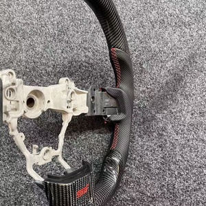 พวงมาลัยคาร์บอนไฟเบอร์สำหรับ Subaru WRX STI ลดราคาพิเศษ ขายตรง อุปกรณ์ตกแต่ง - Product Image 2