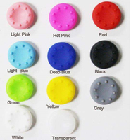 Capuchons en silicone de haute qualité pour manettes de jeu, antidérapants, compatibles avec les joysticks PS3
