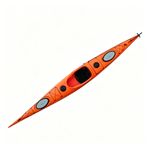 Kayak en plastique LLDPE blanc en promotion, kayak pour les passionnés de sports nautiques - Product Image 4