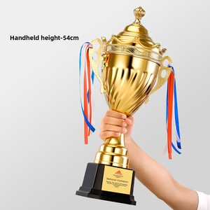 Trofeo in Metallo Elettroplaccato, Design Personalizzato, Medaglia Creativa per Campioni di Calcio e Basket, <span class=keywords><strong>Coppa</strong></span> Premio per Bambini - Product Image 1