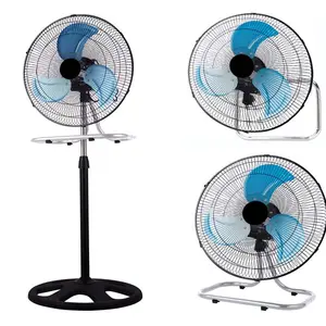 Ventilatore da terra industriale ventilatore elettrico da 18 pollici 3 In 1 ventilatore a piedistallo oscillante nordico di lusso da pavimento