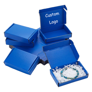 Custom Corrugated Board Self Erecting Gift Paper <b>Box</b> Varnishing Handmade Packaging for Cosmetic Jewelry Retail Gift Boxes - Product Image 1