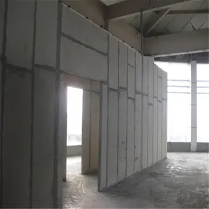 조립식 콘크리트 건물 방화 MGO 시멘트 EPS SIP 샌드위치 패널