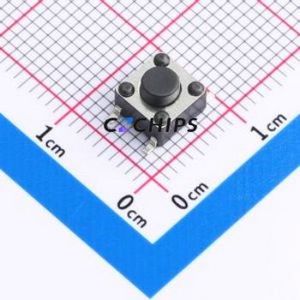 SMG-01T-H050A0 Tactile Switch SMD-4P,6x6mm Switch Single Pole Single Throw Round Button 2.5N 6mm - Product Image 1
