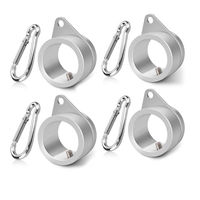 Pièces usinées CNC sur mesure pour anneaux de montage de mât de drapeau, kit de mât de drapeau en alliage métallique robuste rotatif à 360 degrés